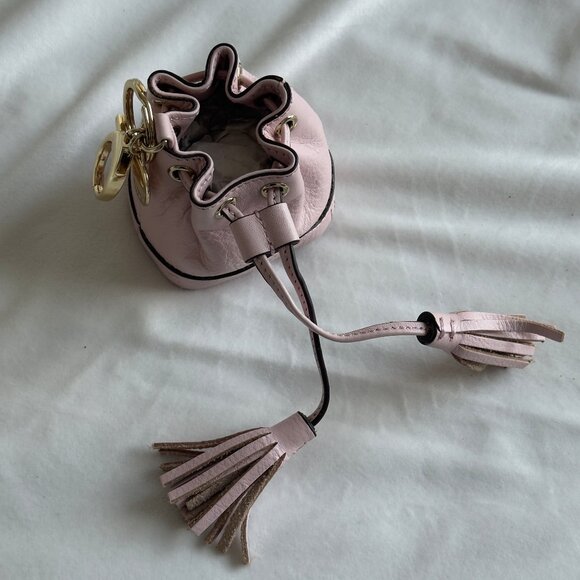 Rebecca Minkoff Micro Pink Bag Charm/Keychain - Picture 2 of 4